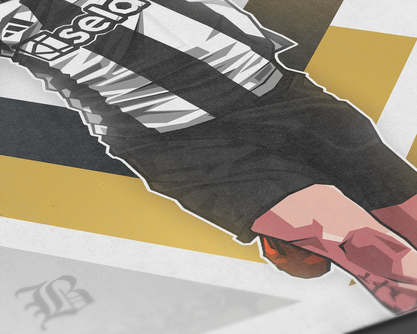 Bruno Guimarães Diamonds Art Print