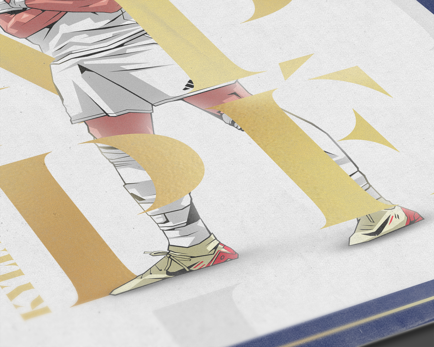 Kylian Mbappé Museum Art Print