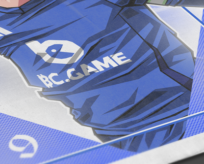 Jamie Vardy Playing Card Art Print