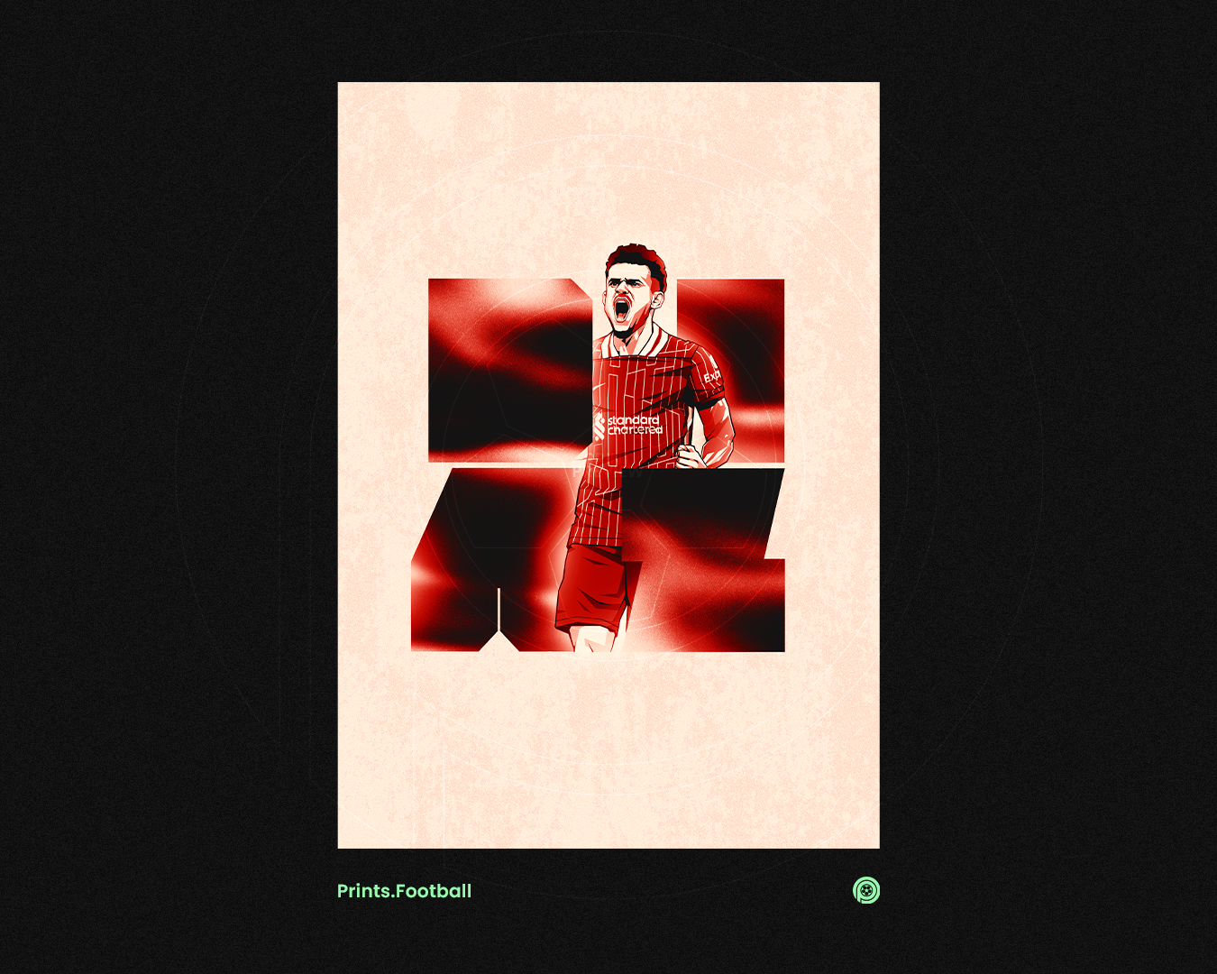 Luis Díaz Blocks Art Print
