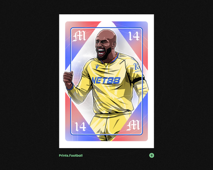 Jean-Philippe Mateta Playing Card Art Print