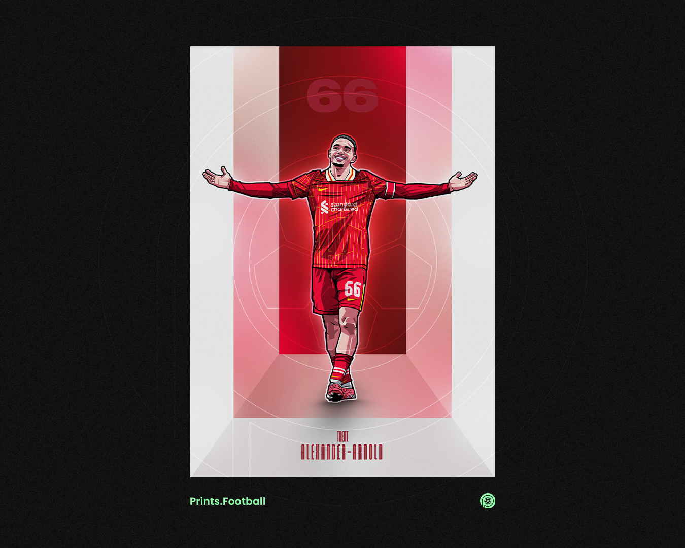 Trent Alexander-Arnold Walls Art Print