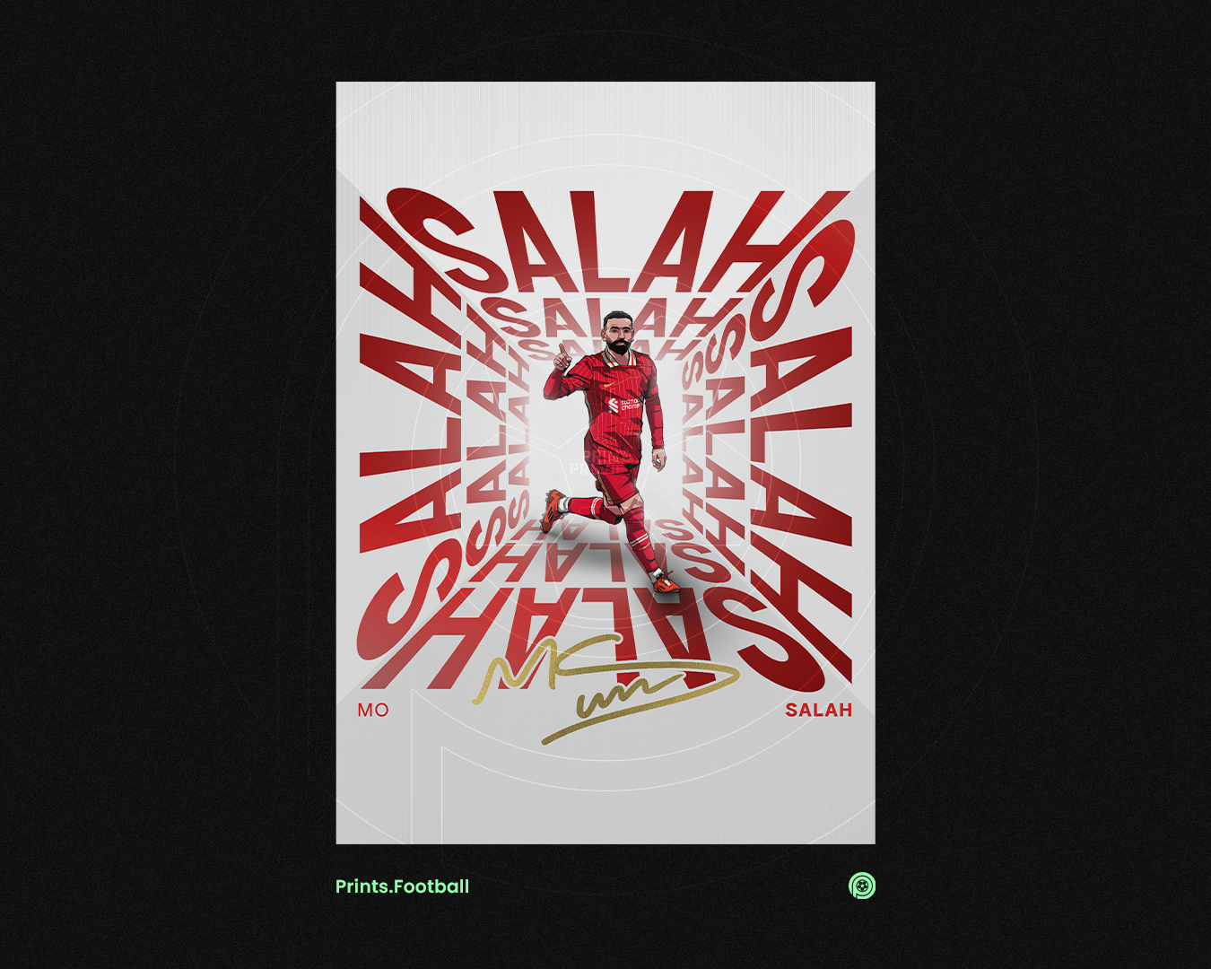 Mohamed Salah Tunnel Art Print