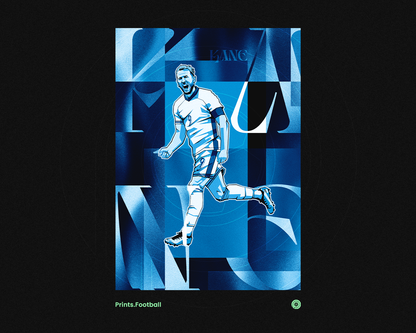 Harry Kane Collage Art Print