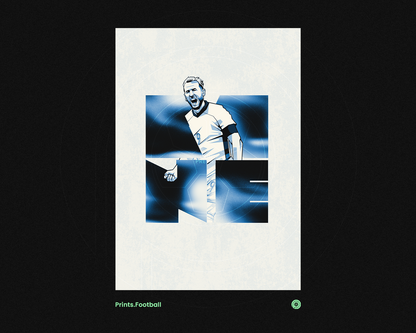 Harry Kane Blocks Art Print