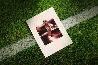 Bukayo Saka Blocks Art Print
