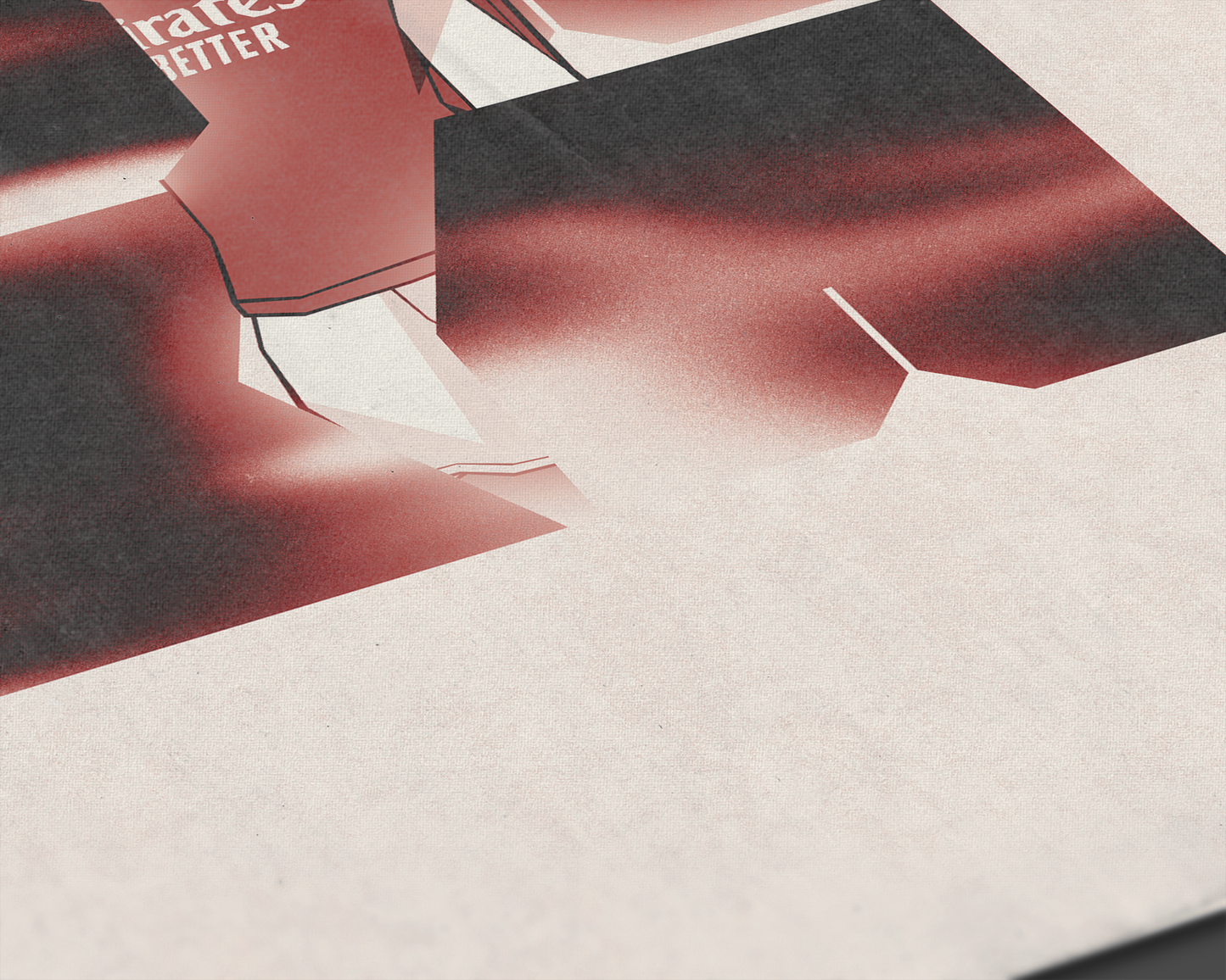 Bukayo Saka Blocks Art Print