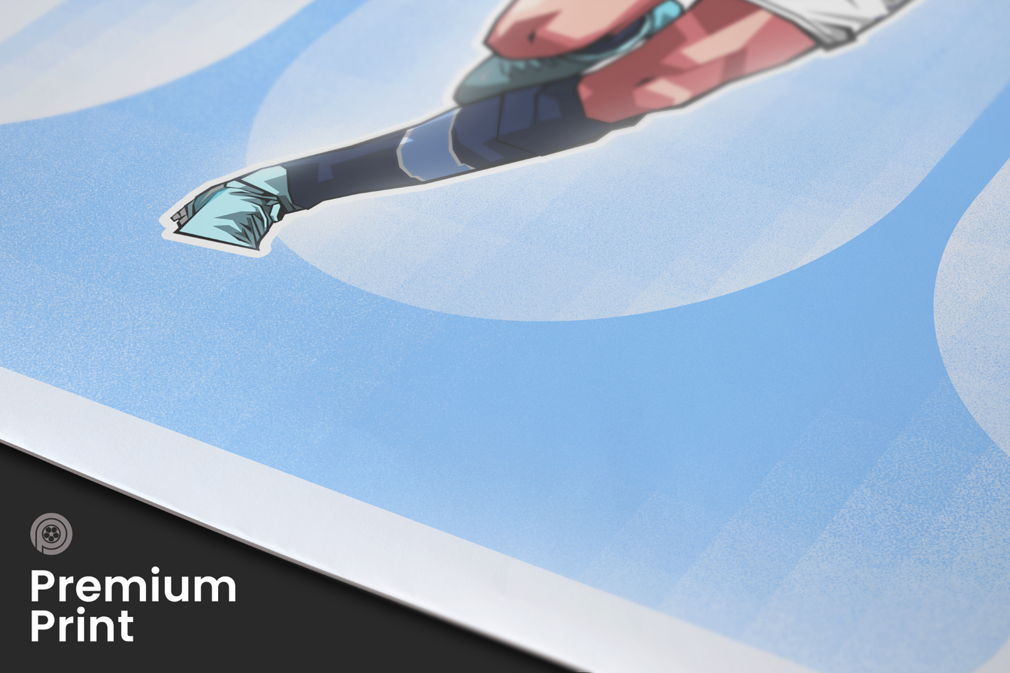 Rodri Rounded Art Print