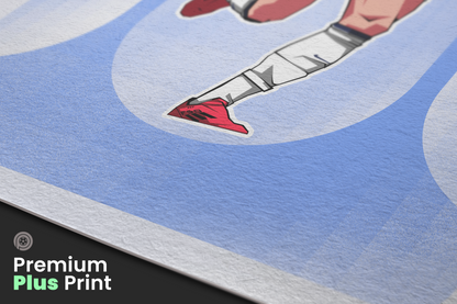 Heung-min Son Rounded Art Print