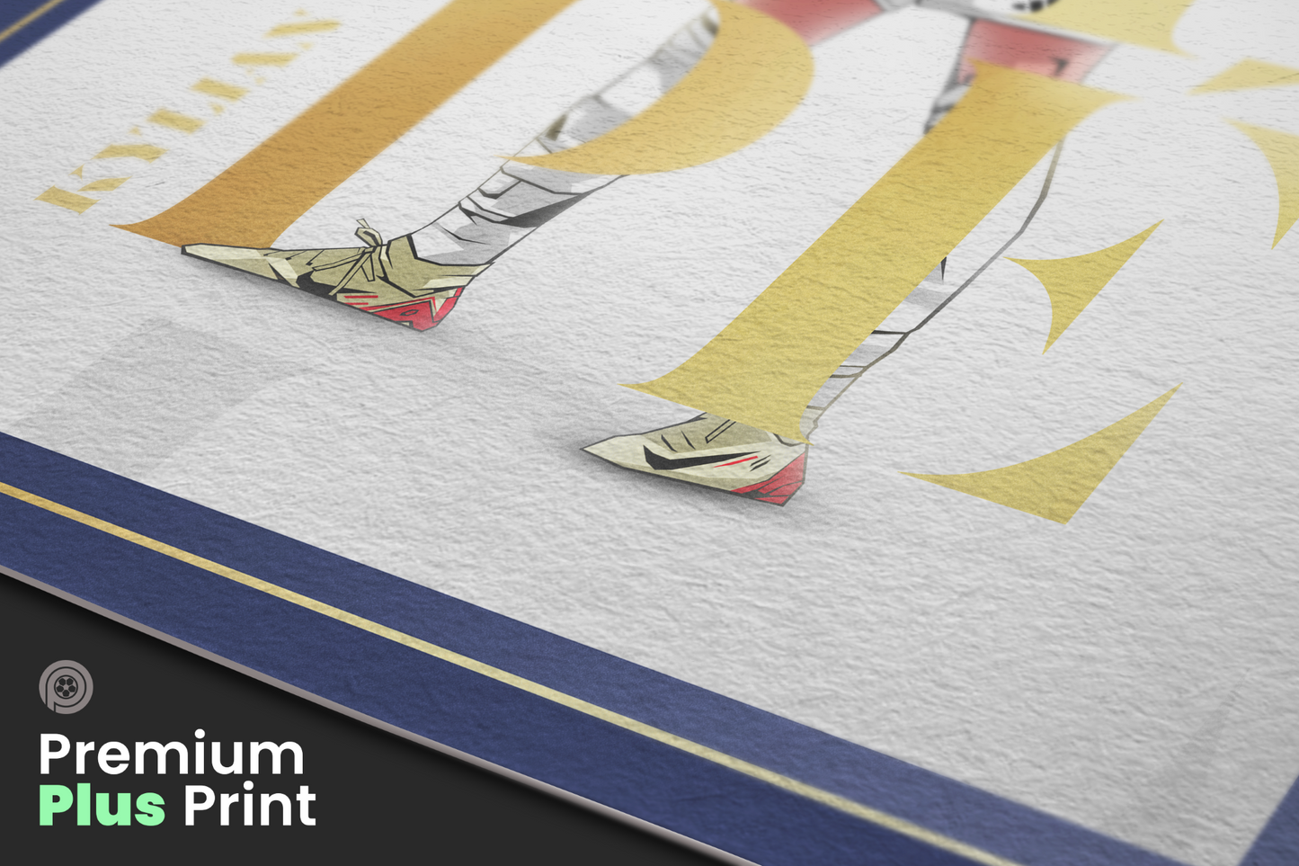 Kylian Mbappé Museum Art Print