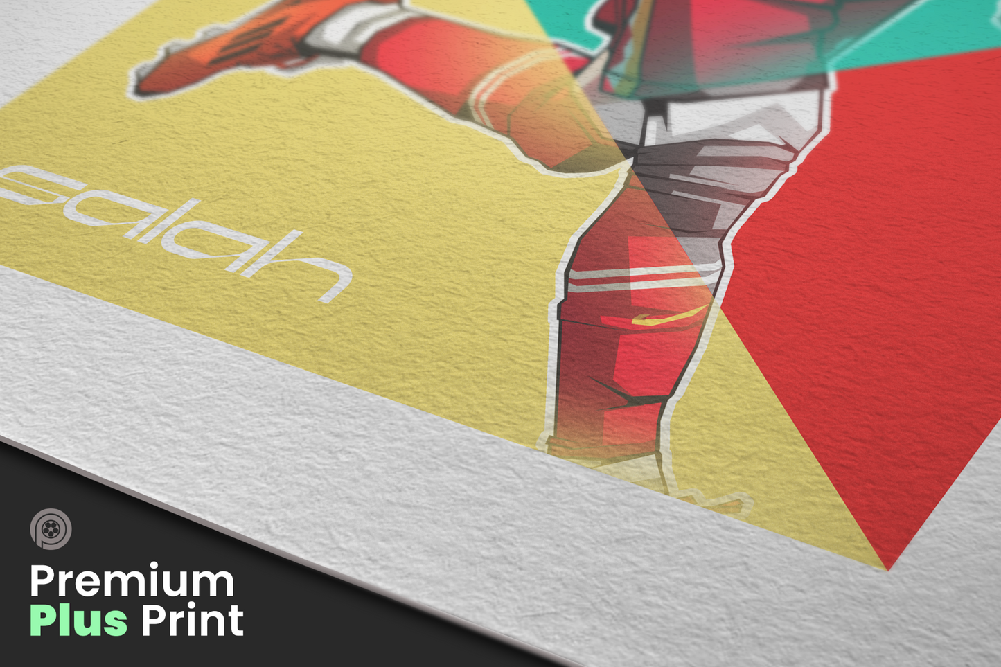 Mohamed Salah Geometric Art Print