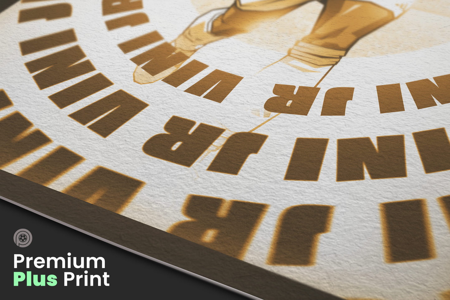Vinícius Júnior Radial Art Print