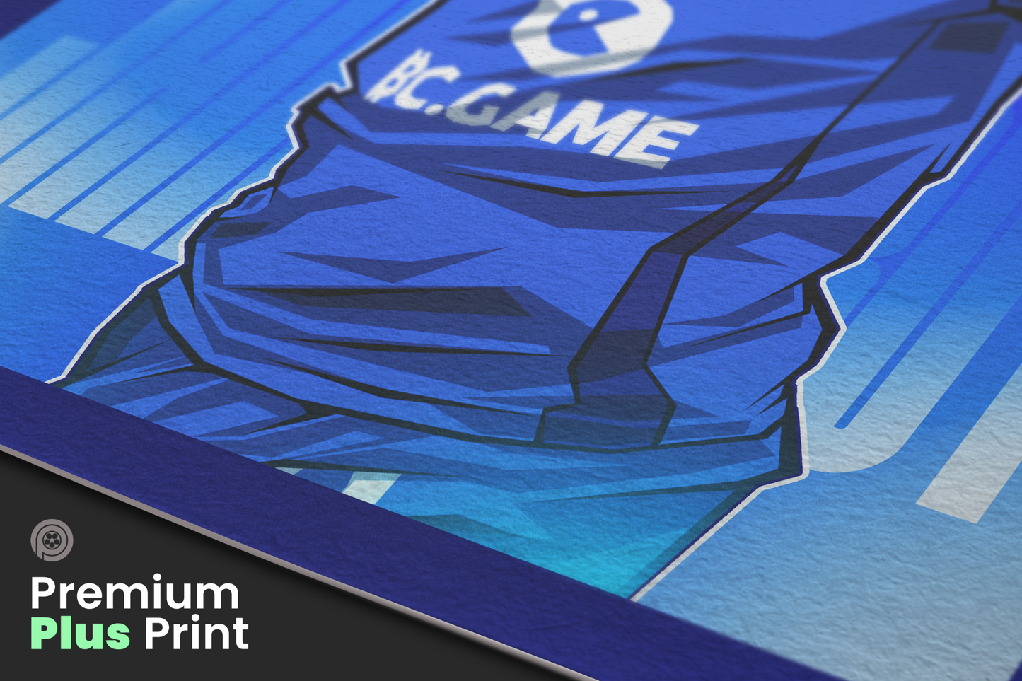 Jamie Vardy Glow Art Print