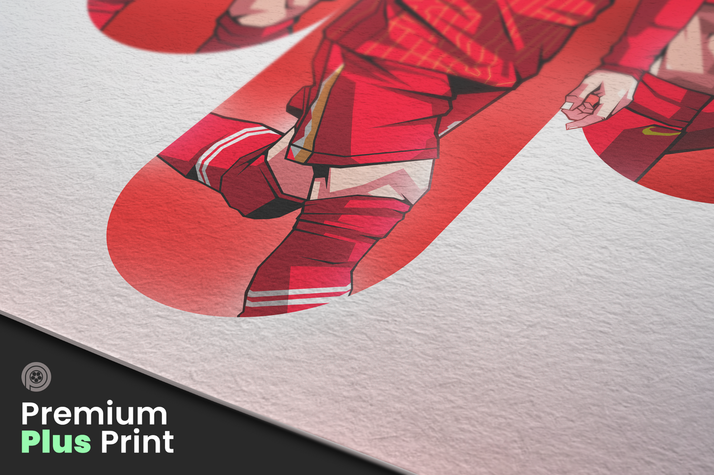 Luis Díaz, Mohamed Salah & Virgil Van Dijk Trio Tubes Art Print