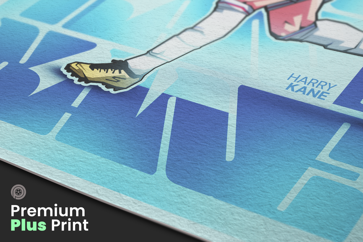 Harry Kane Futuristic Art Print